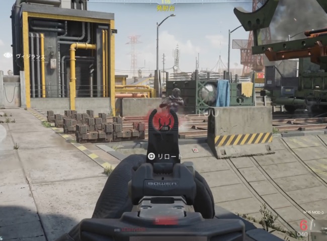 COD BO7のM15 MOD 0 AMR50口径キットで戦闘